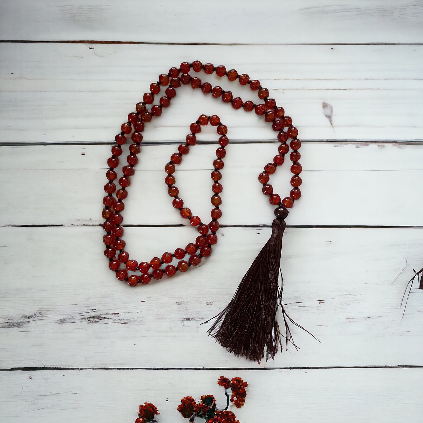 Carnelian ~ Mala/Prayer Beads