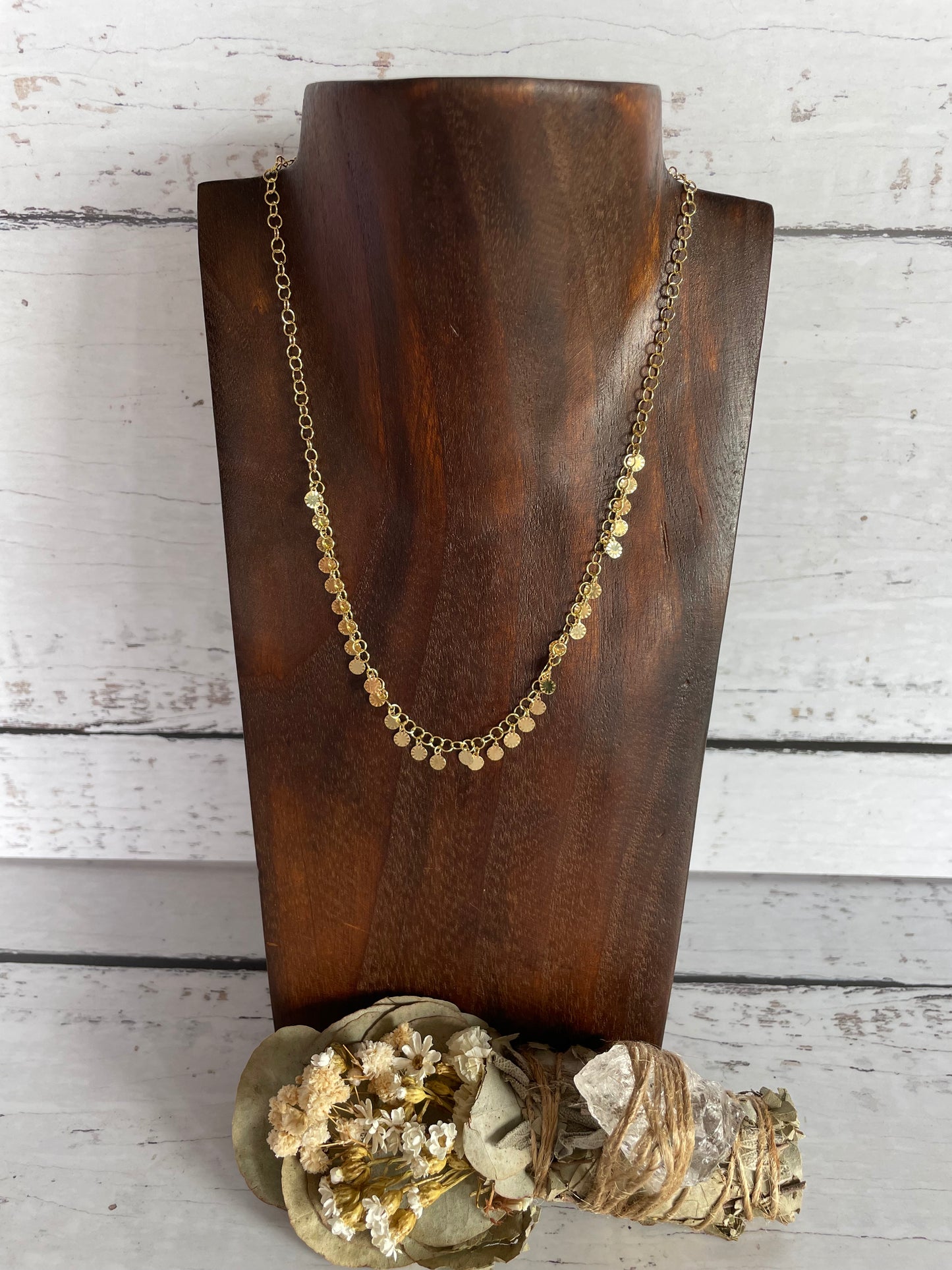 Goddess Gold collection ~ Boho Necklace