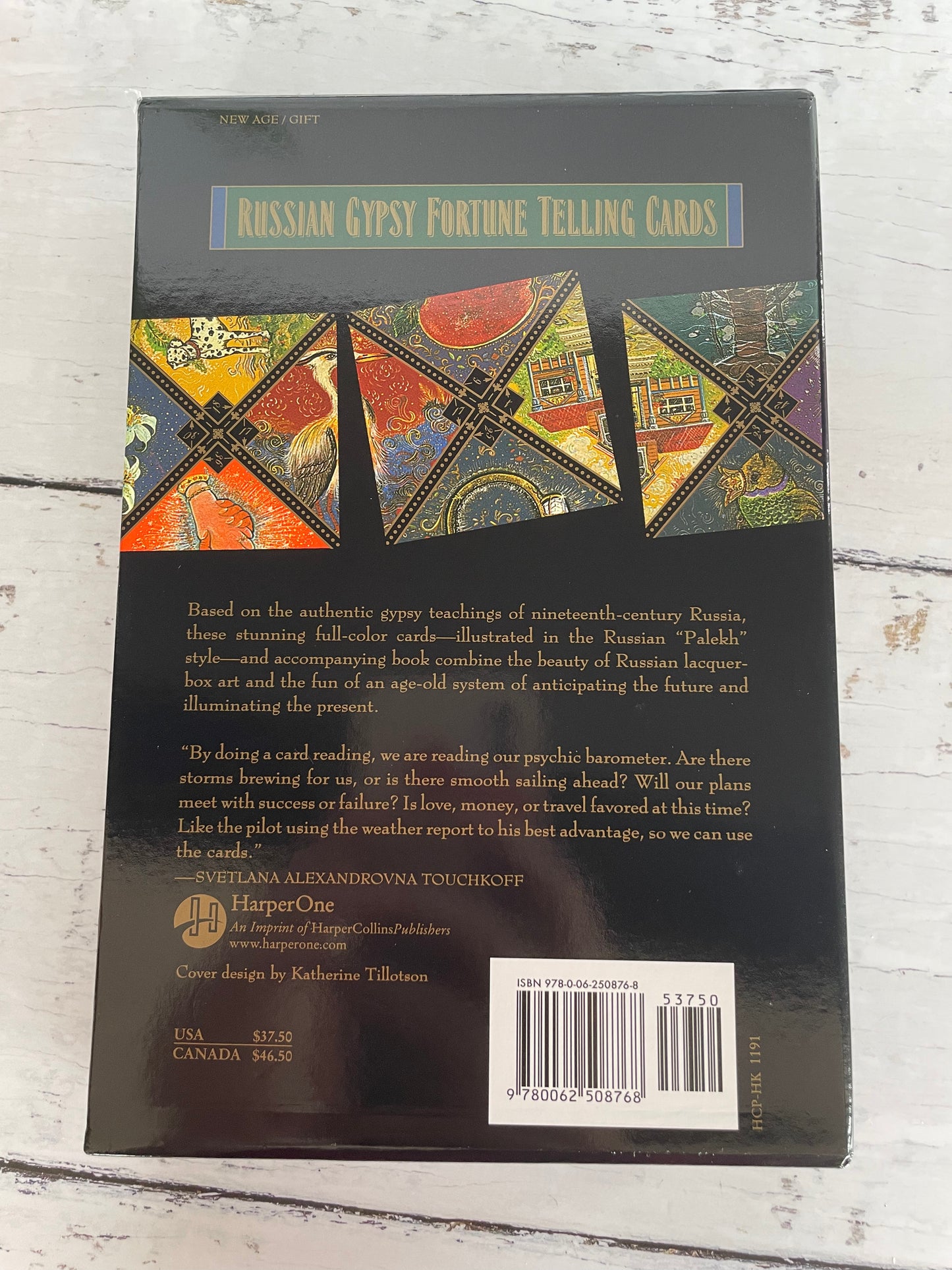 Russian Gypsy Fortune Telling Book & Card set