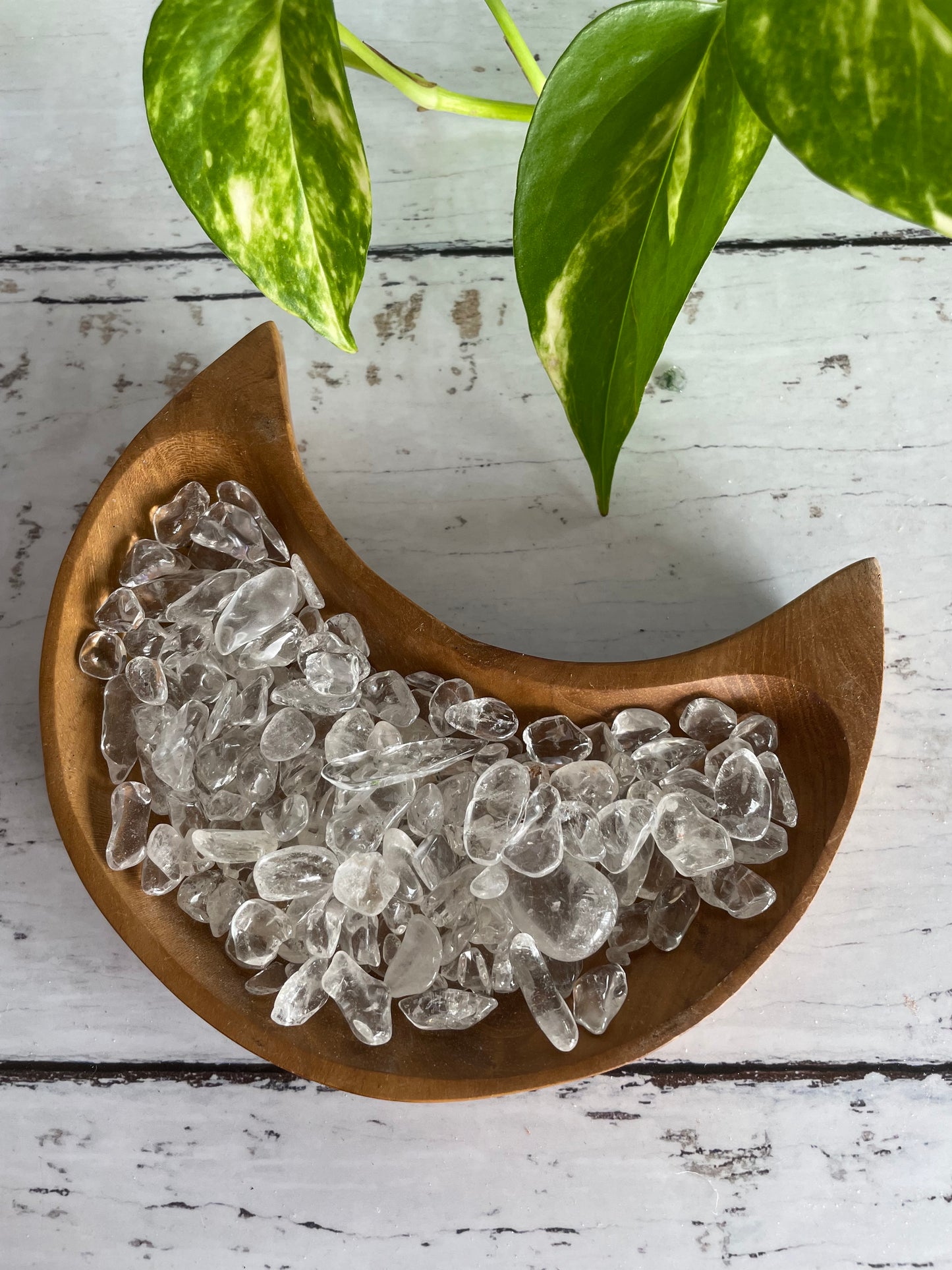 Crystal Chips ~ Clear Quartz 100gm Pouch
