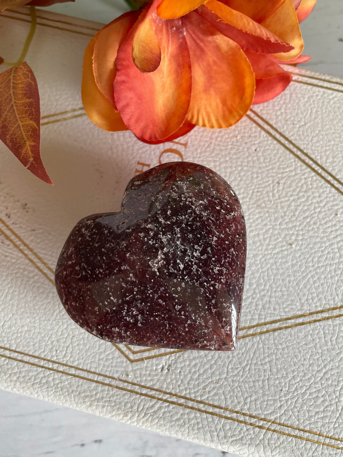 Strawberry Quartz Heart