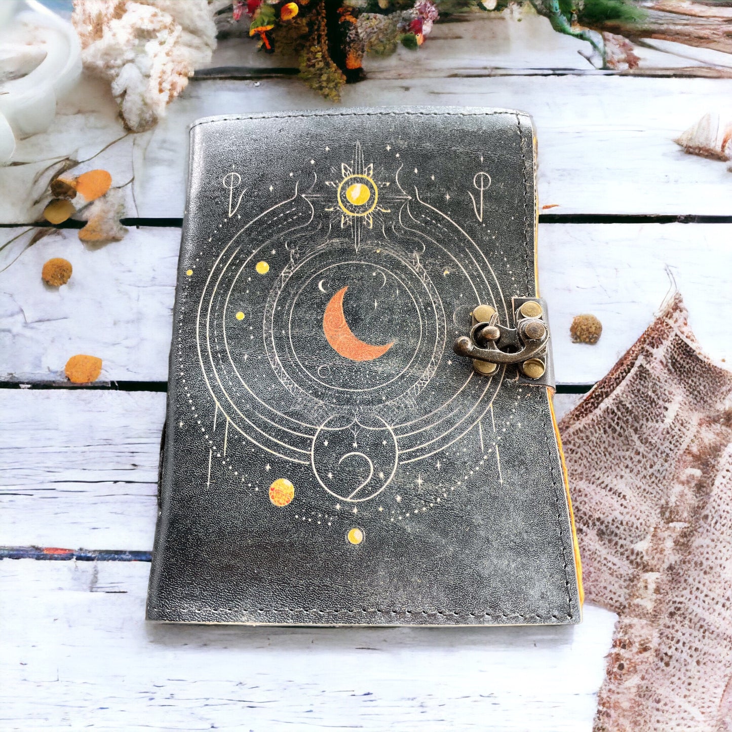 Leather Journal ~ Moon Magick