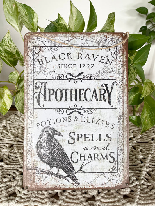 Rustic sign ~ Apothecary
