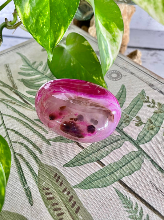 Freeform Pink Agate ~ Psychedelic