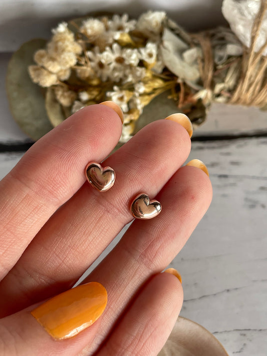 Goddess Rose Gold collection ~ Soul Mate Studs