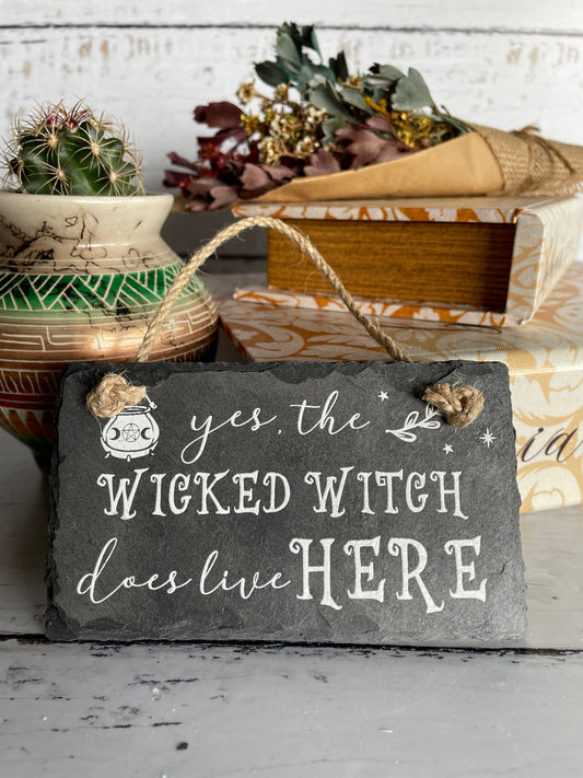 Witch sign ~ Yes the wicked witch does live here