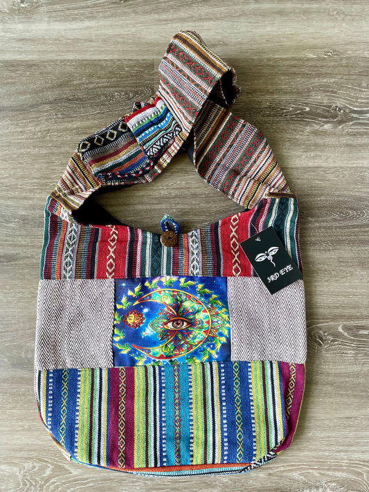 Nepalese Slouch Bag ~ Third Eye