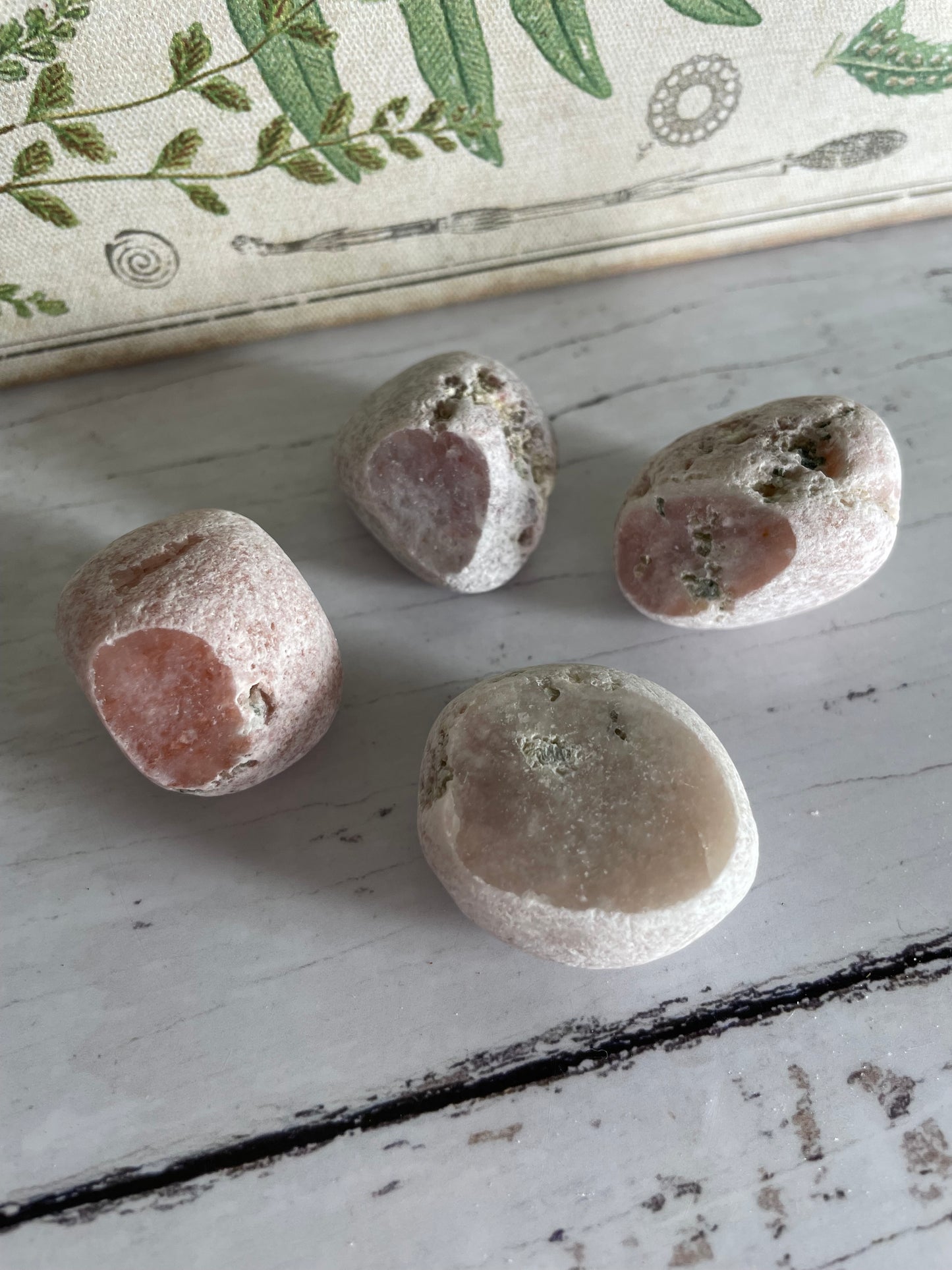 Seer Stone /Ema Egg ~ Pink Opal