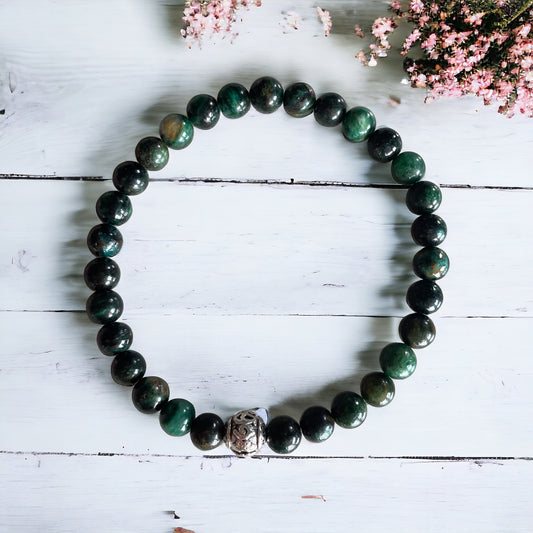 Emerald Healing Anklet ~ Intuition