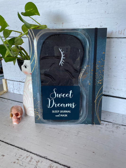 Sweet Dreams ~ Sleep Journal & Mask