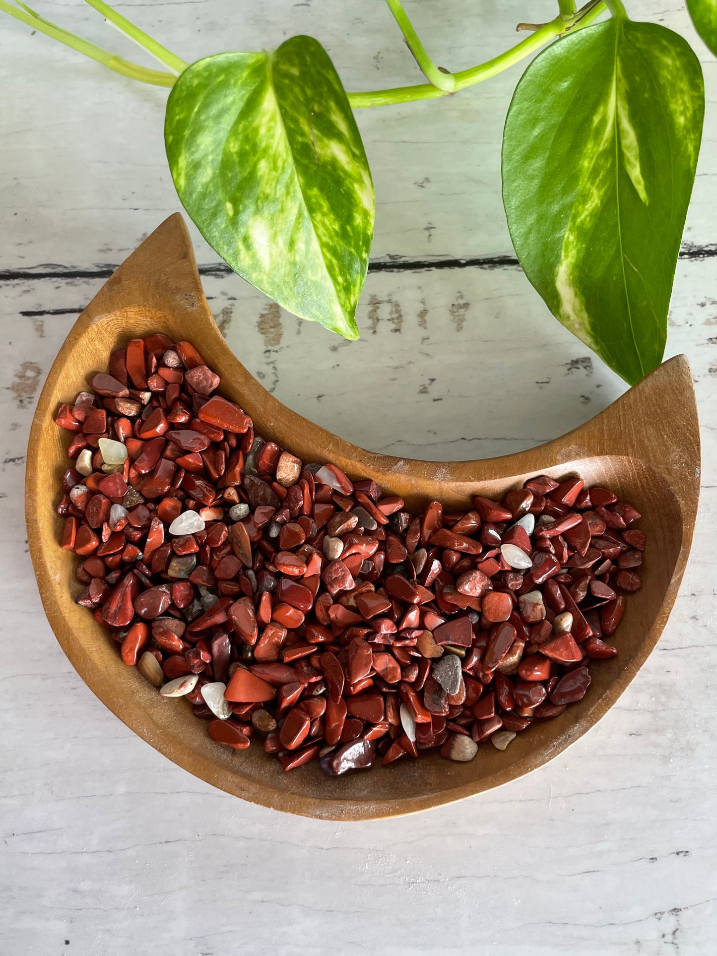 Crystal Chips ~ Red Jasper 100g pouch