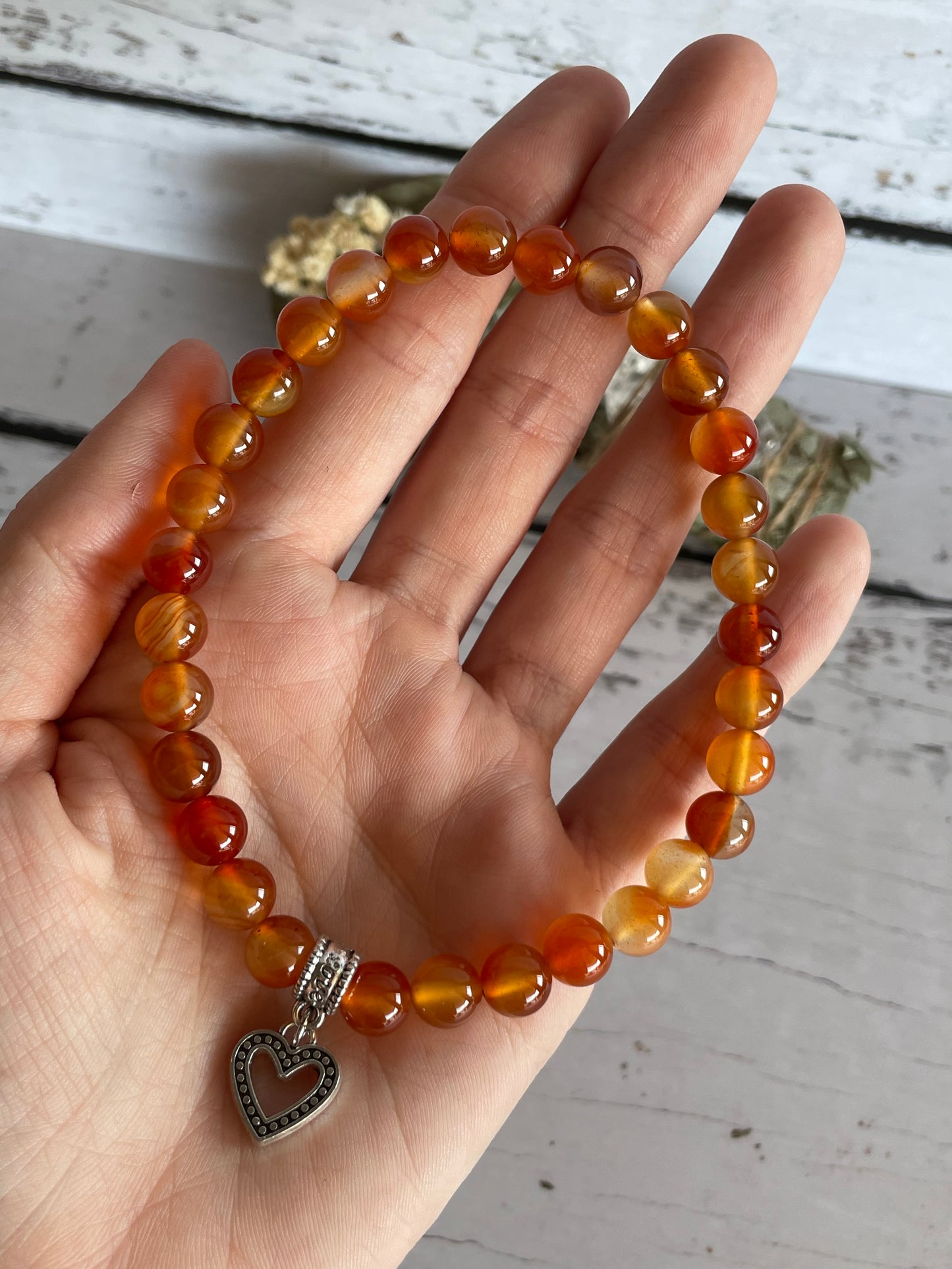 Carnelian Healing Anklet ~ High Vibe ©️