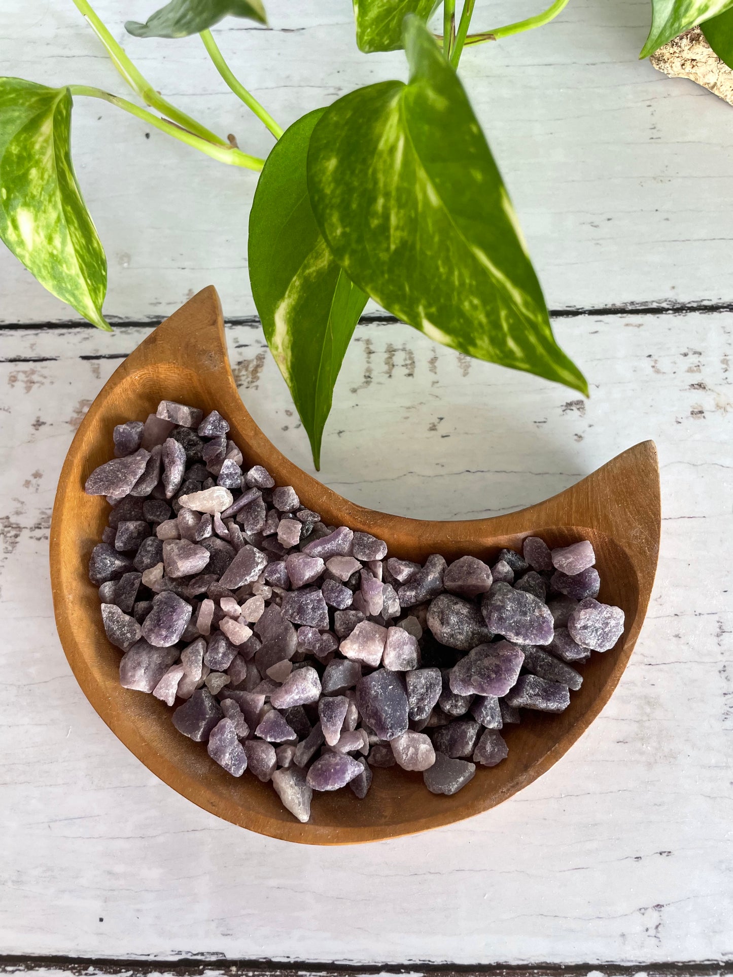 Crystal Chips ~ Lepidolite 100g Pouch