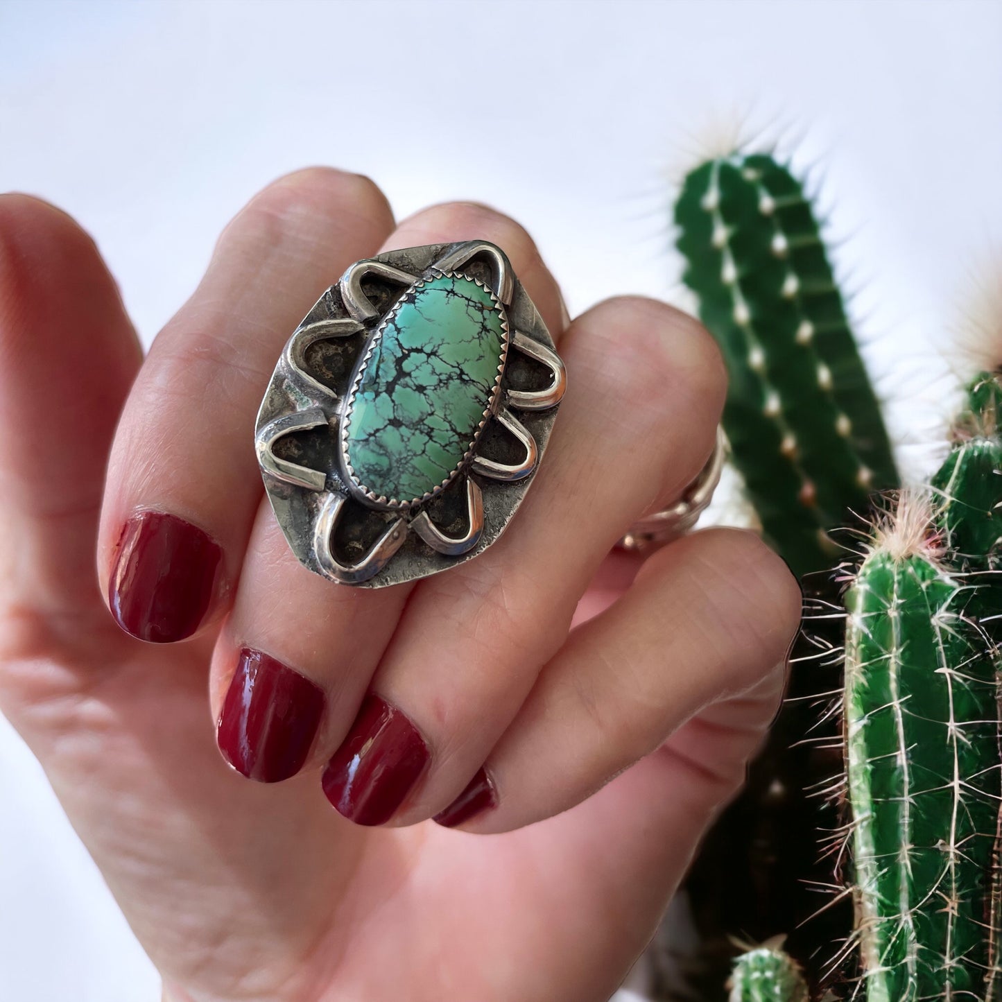 SweetGrass Studio ~ Sand Hill Turquoise Ring