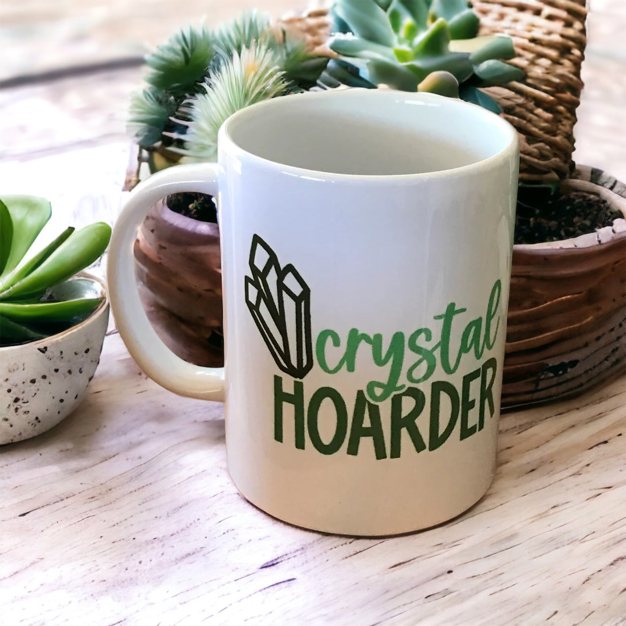 Mug ~ Crystal Hoarder/Give me all the Crystals