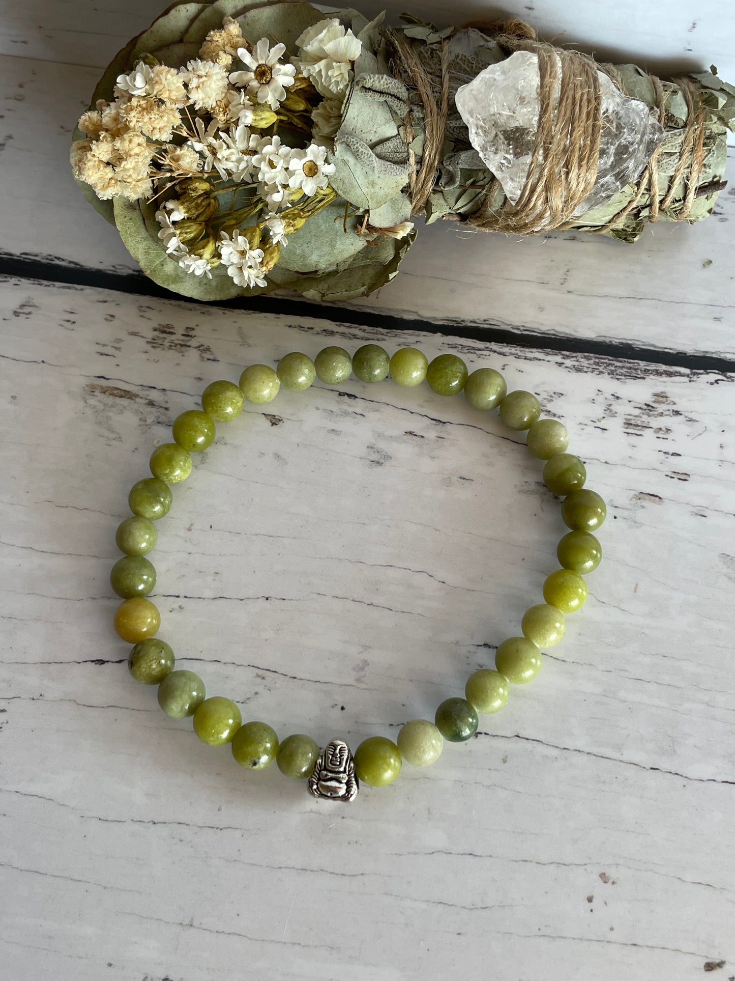 Jade Healing Anklet ~ Forest Faery ©️