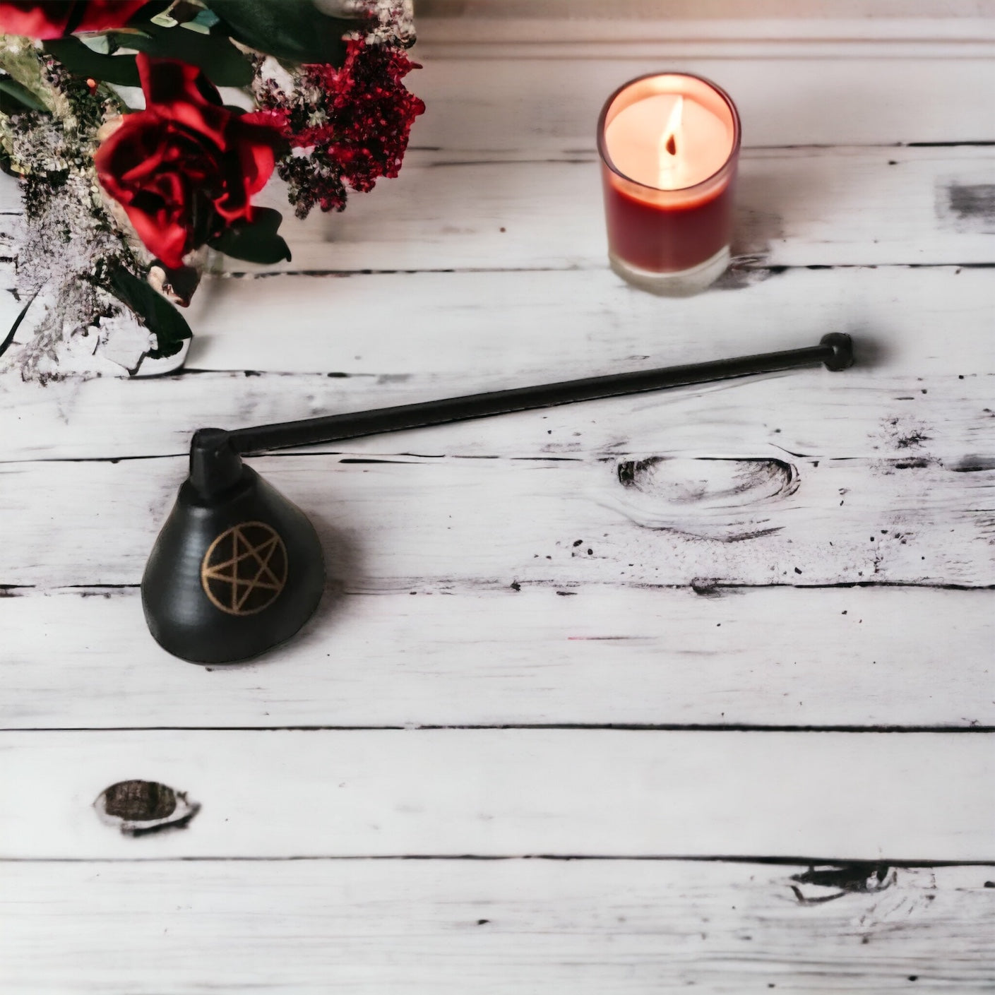Candle Snuffer ~ Black Pentacle