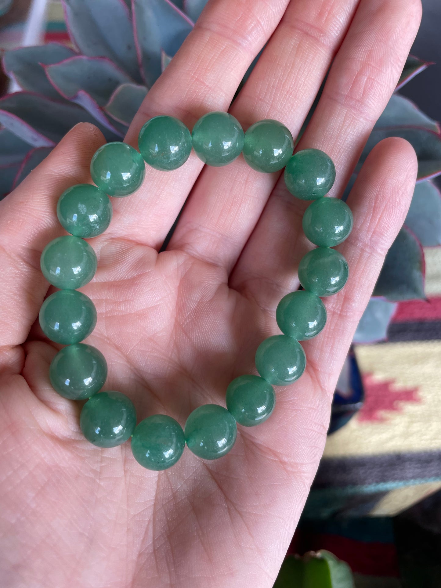 Green Aventurine POSITIVITY Healing Bracelet ©️
