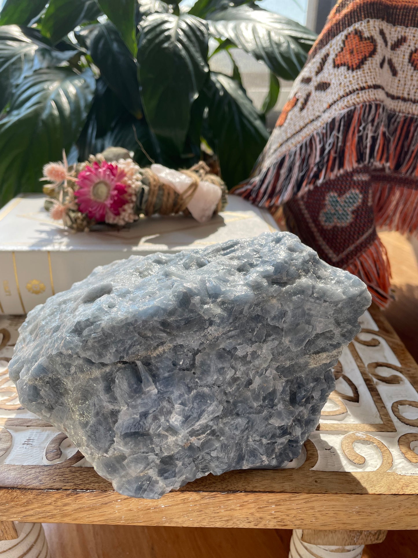 Blue Calcite ~ 1.9kgs