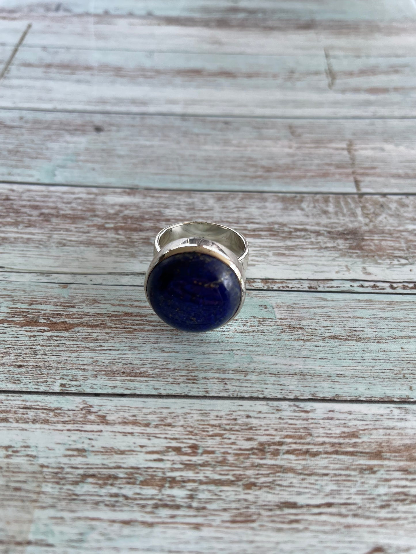 Sam ~ Lapis Lazuli Silver Ring