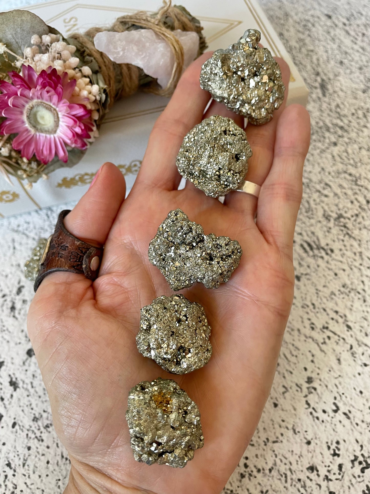 Intuitively Chosen ~ Pyrite Cluster
