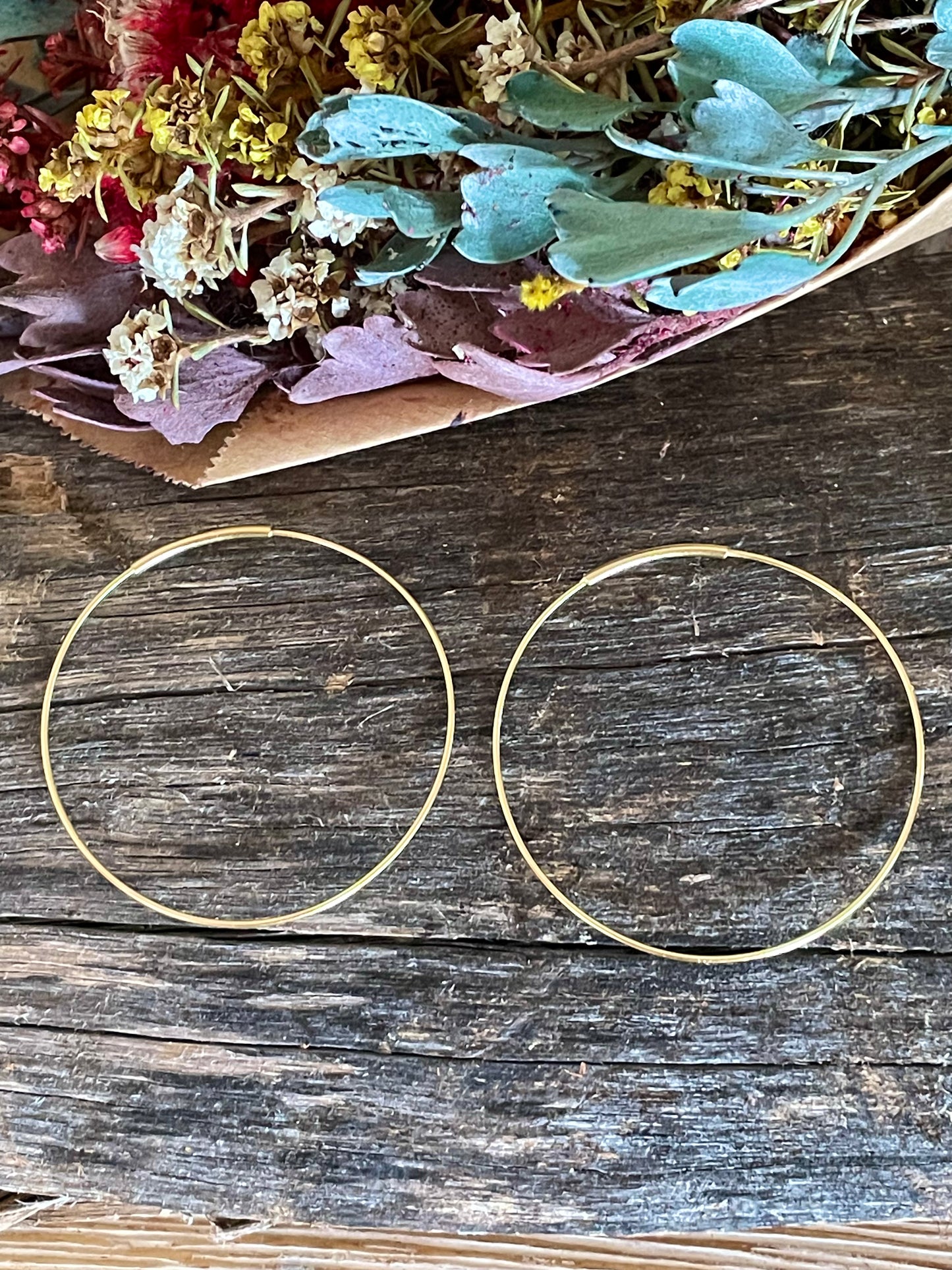 Goddess Gold collection ~ Bohemian Hoops