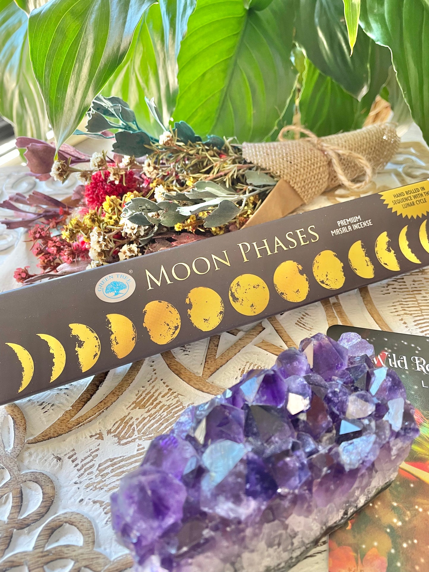 Incense Green Tree ~ Moon Phases