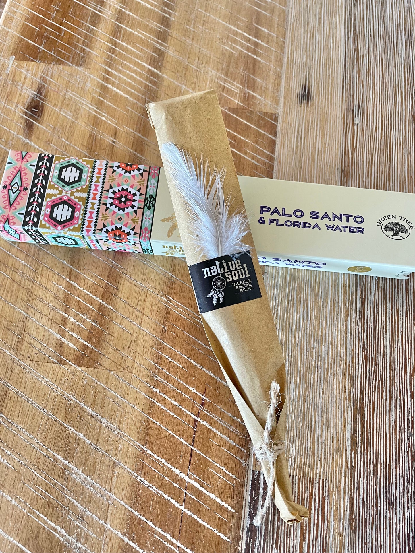 Native Soul Incense ~ Palo Santo & Florida Water