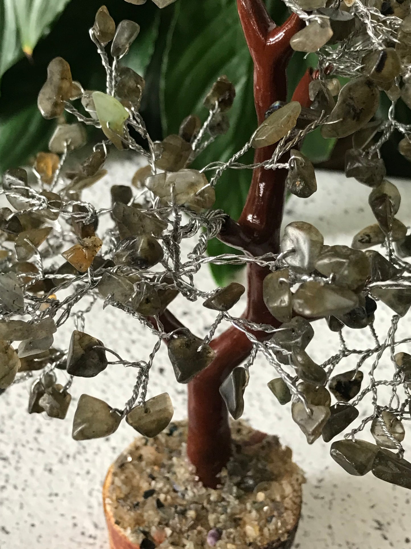 Intuitively Chosen Gem Tree ~  Labradorite