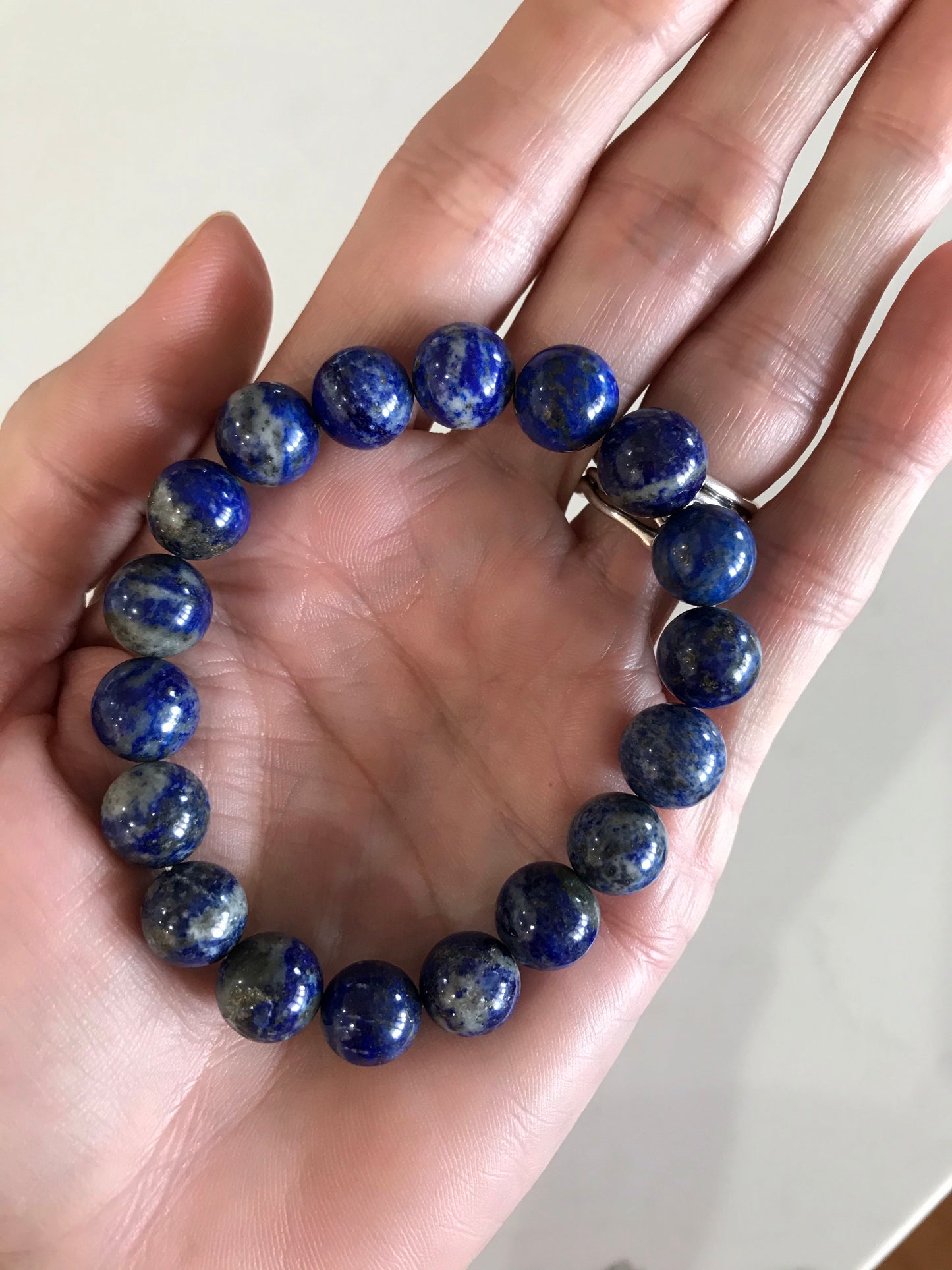 Lapis Lazuli MANIFESTING Healing Bracelet ©️