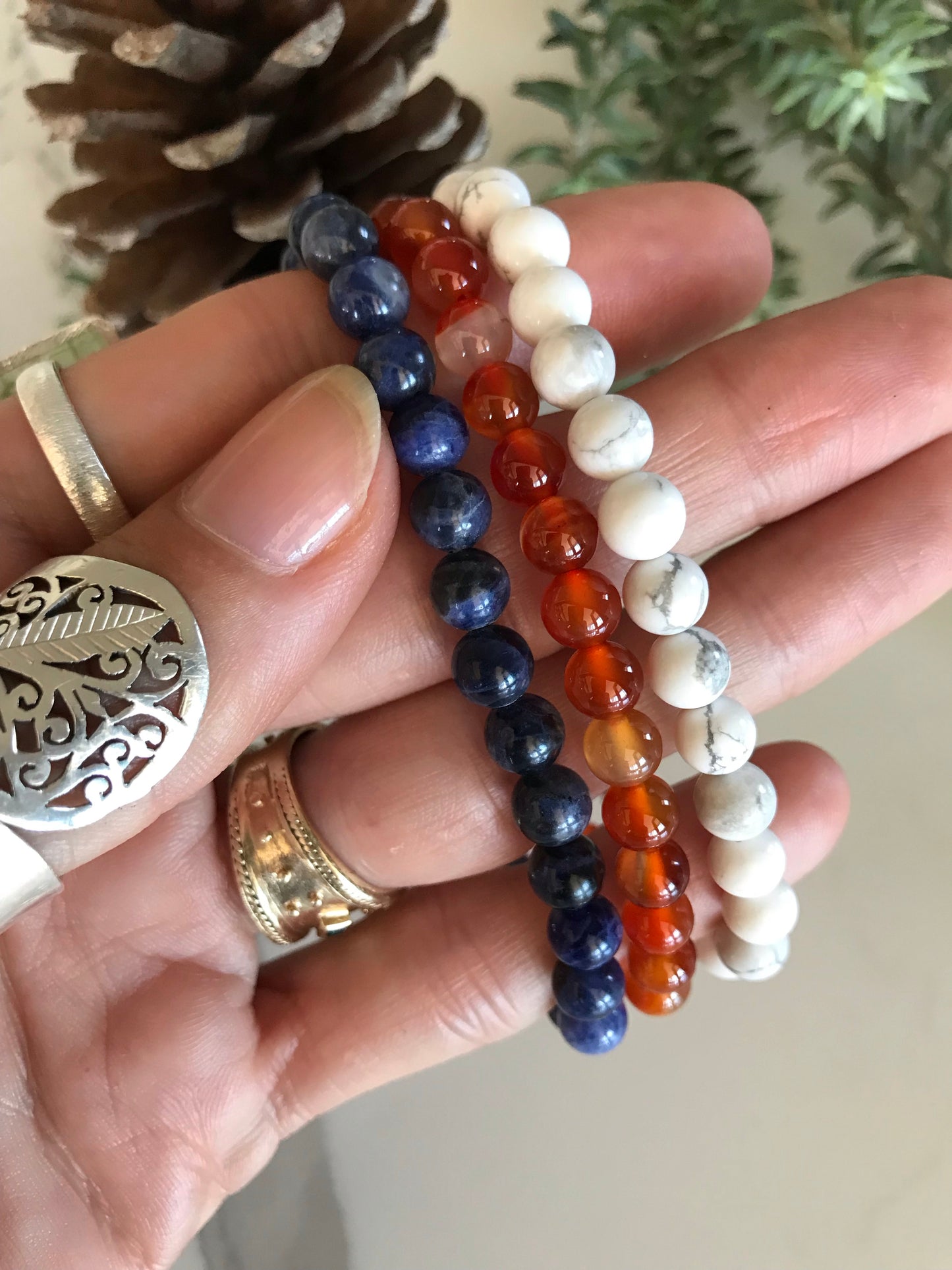 COLLECTION Trio ~ MINDFULNESS Healing Bracelets set of 3©️