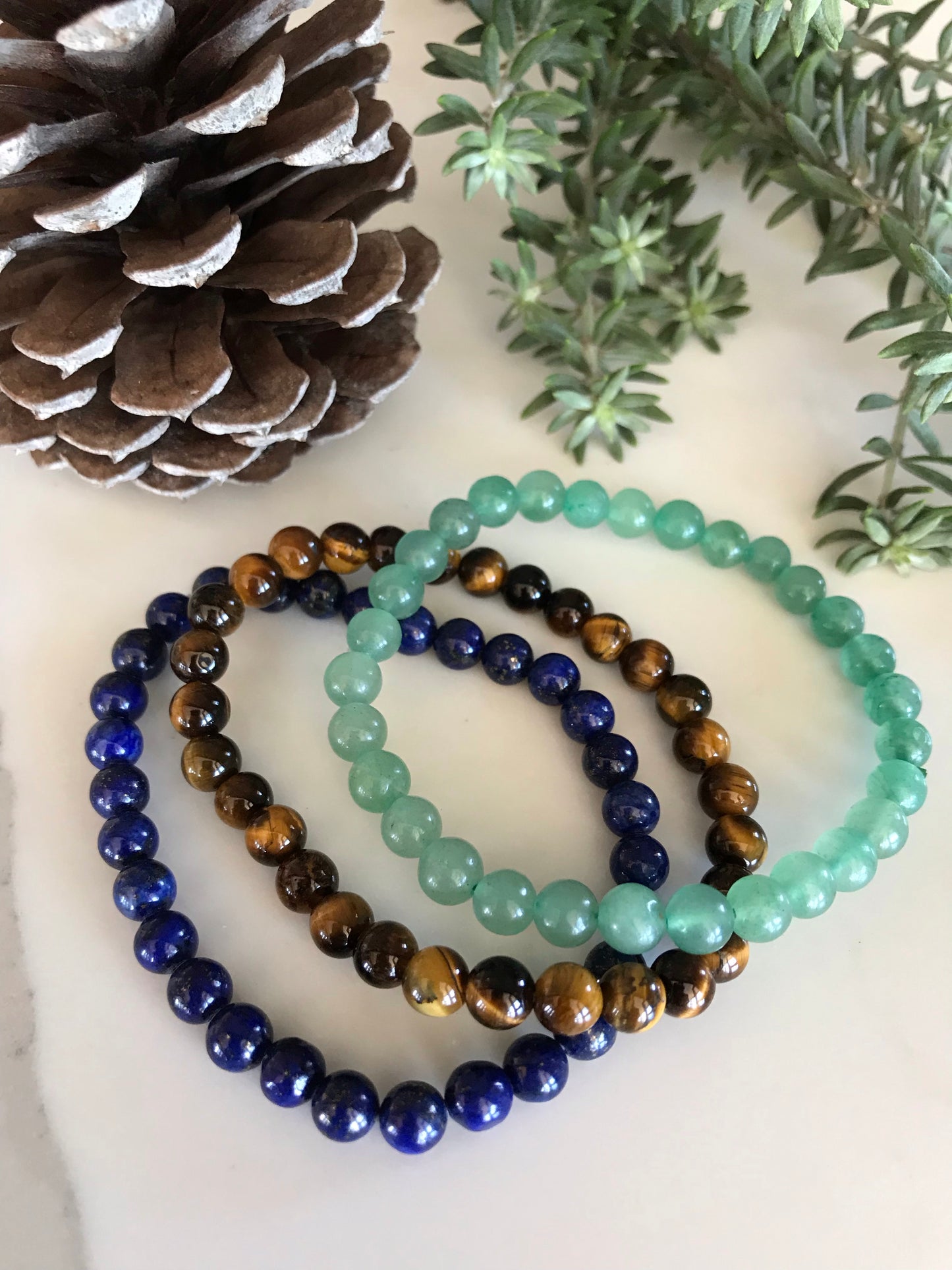 COLLECTION Trio ~ CALMING ANXIETY Healing Bracelets Set of 3©️