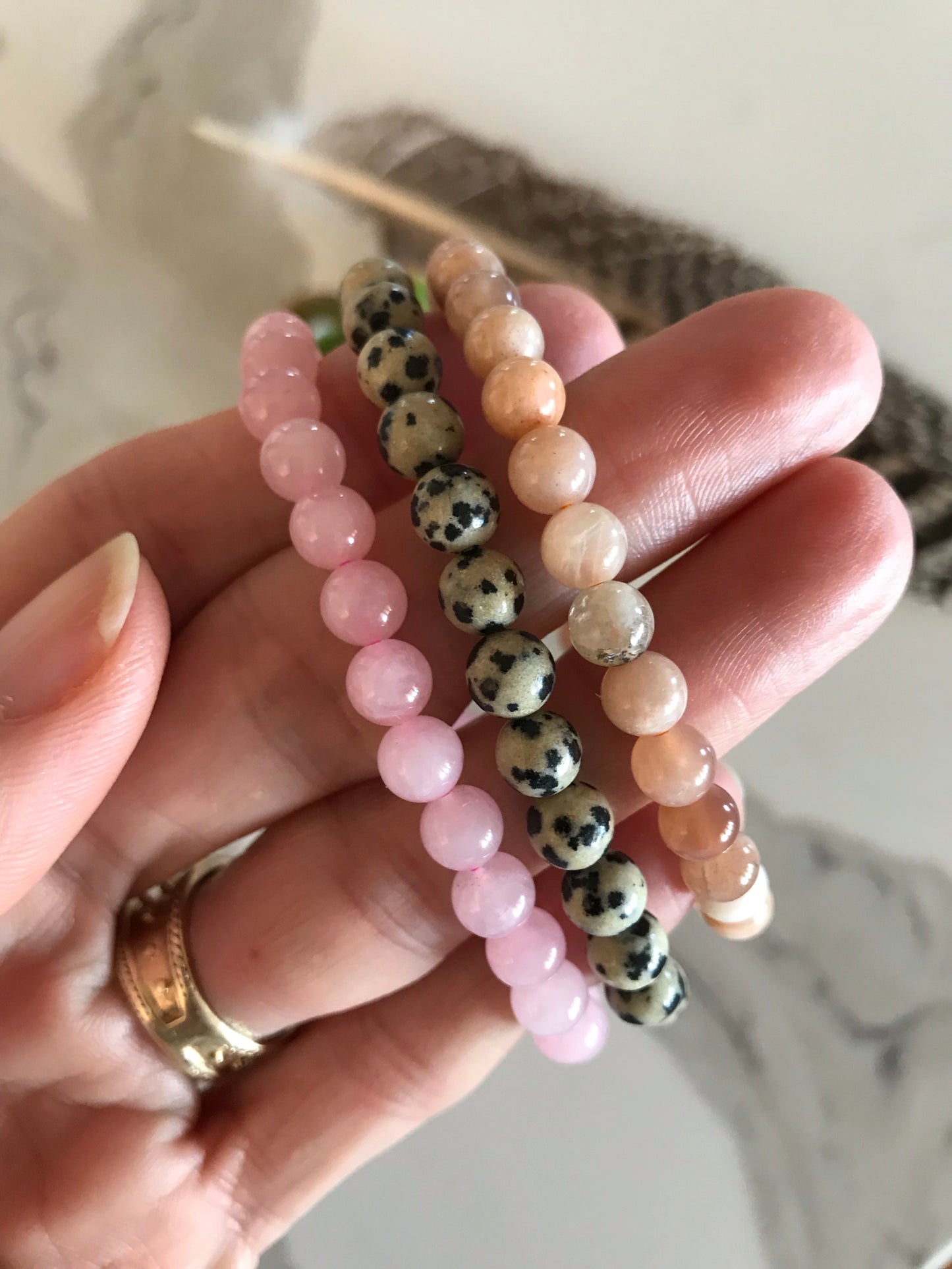 COLLECTION ~ INSOMNIA /SWEET DREAMS Healing Bracelets Set of 3©️