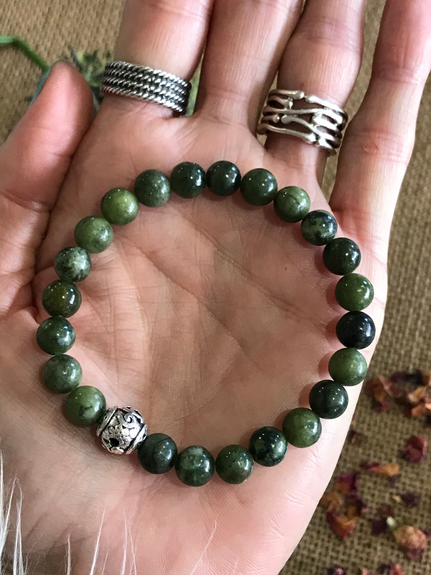 Jade LONGEVITY Healing Bracelet ©️