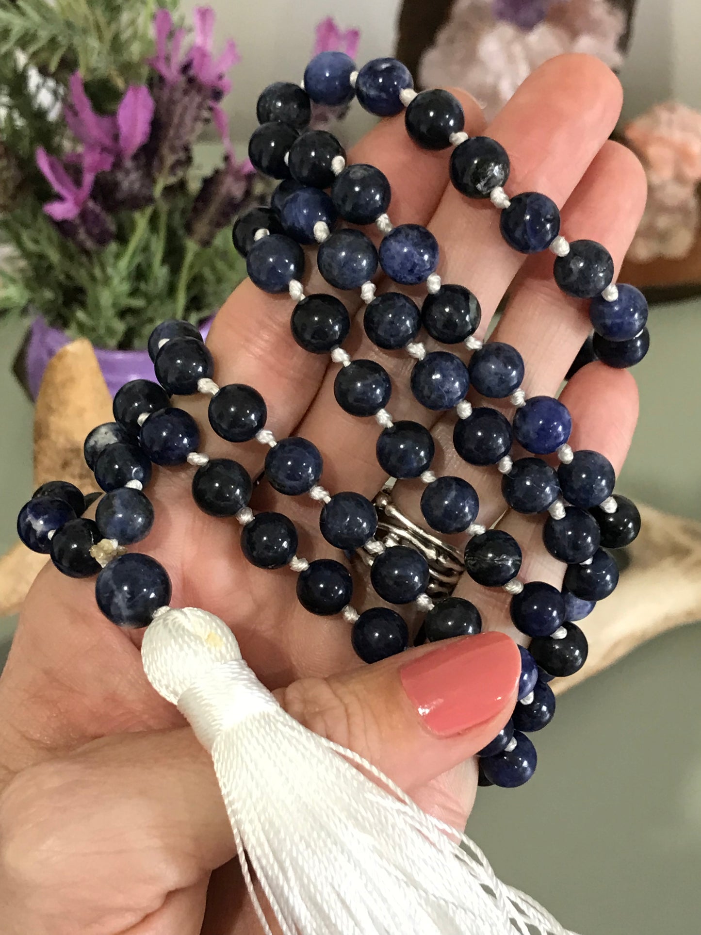 Sodalite Mala/Prayer Beads