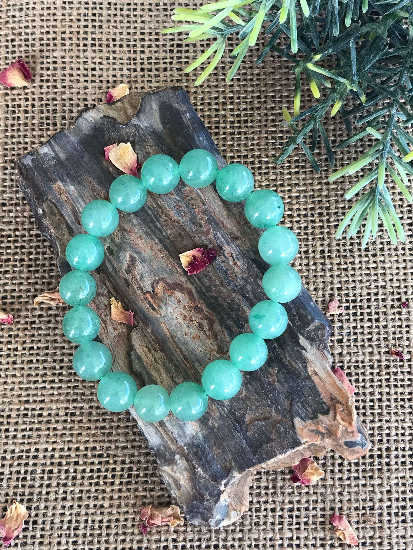 Green Aventurine POSITIVITY Healing Bracelet ©️