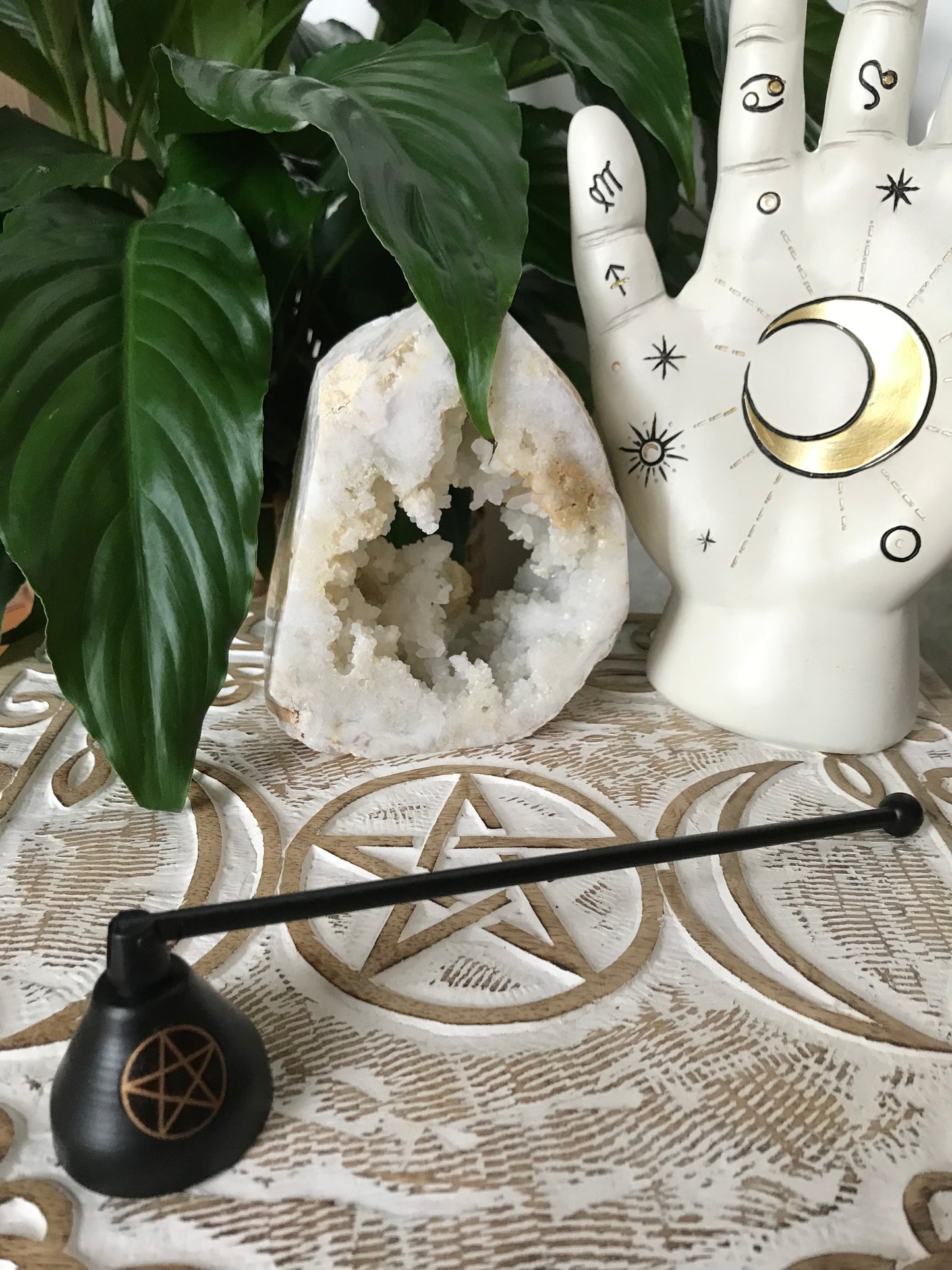 Candle Snuffer ~ Black Pentacle