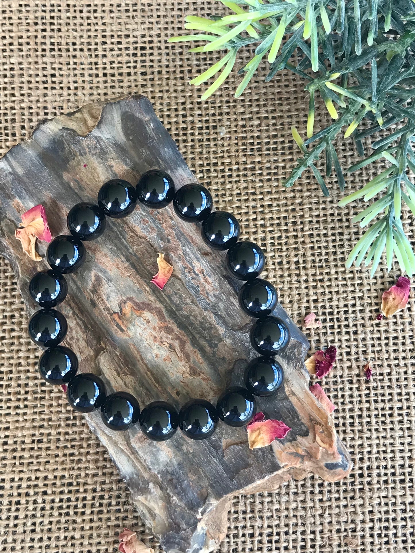 Black Obsidian DEEP RENEWAL Healing Bracelet ©️