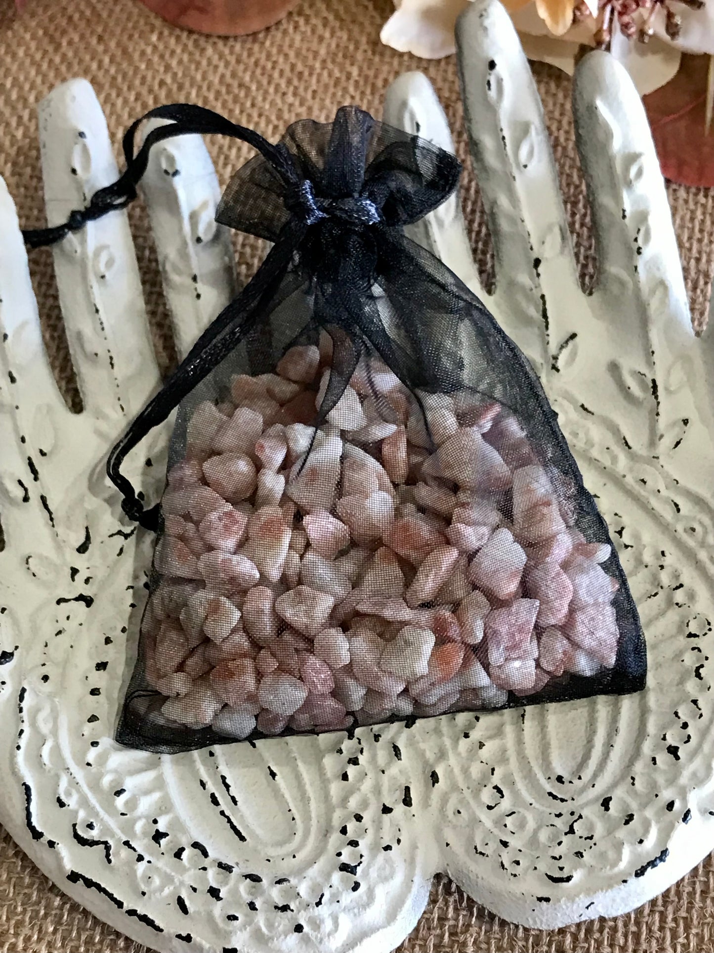 Crystal Chips ~ Sunstone 100g Pouch