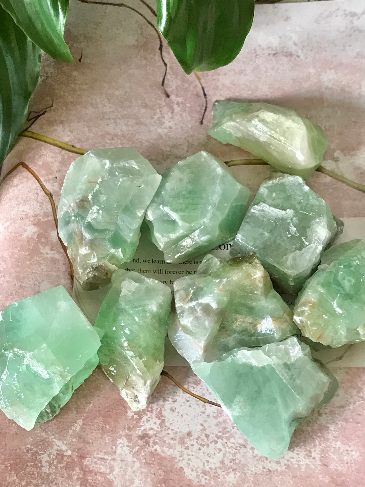 INTUITIVELY CHOSEN ~ Mexican Emerald Calcite