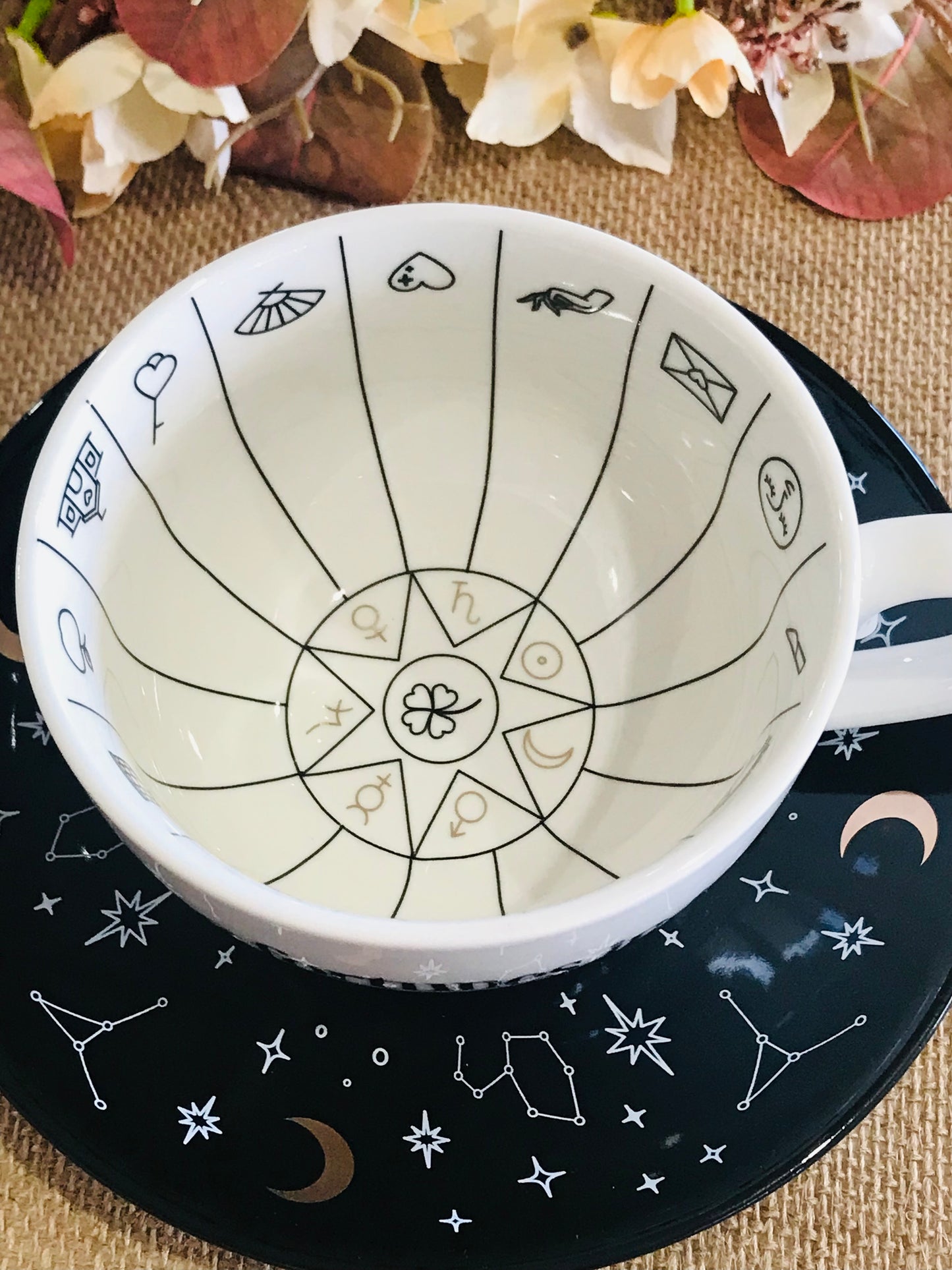 Tea Cup & Saucer ~ Mysterious things I see when telling fortunes in tea