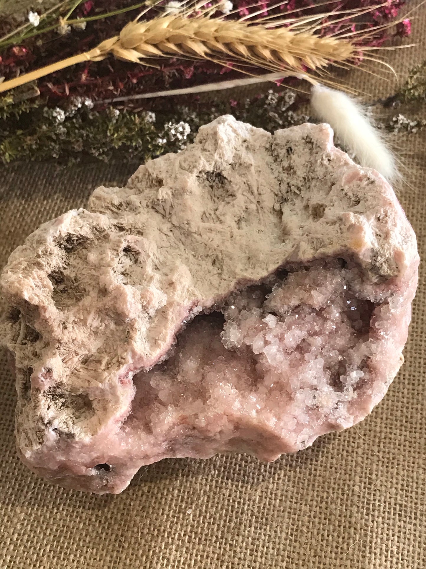 Pink Amethyst Cluster ~ 1.2kgs