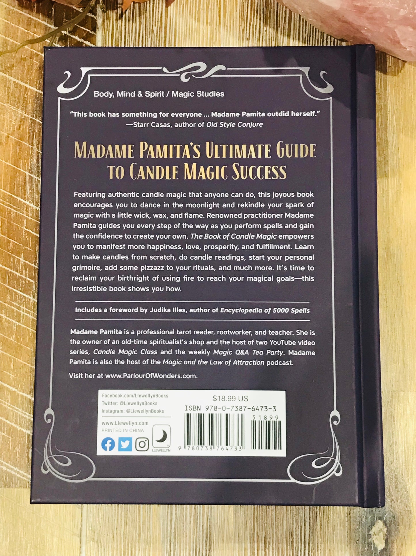 The Book of Candle Magic Madame Pamita