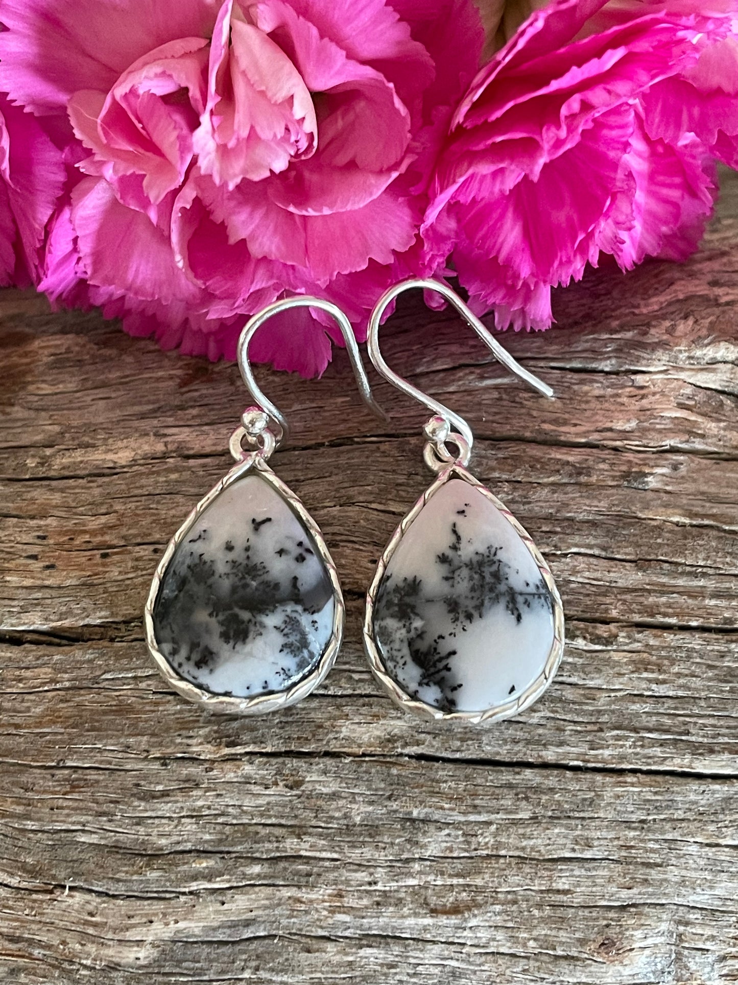 Dendritic Opal Silver ~ Happiness