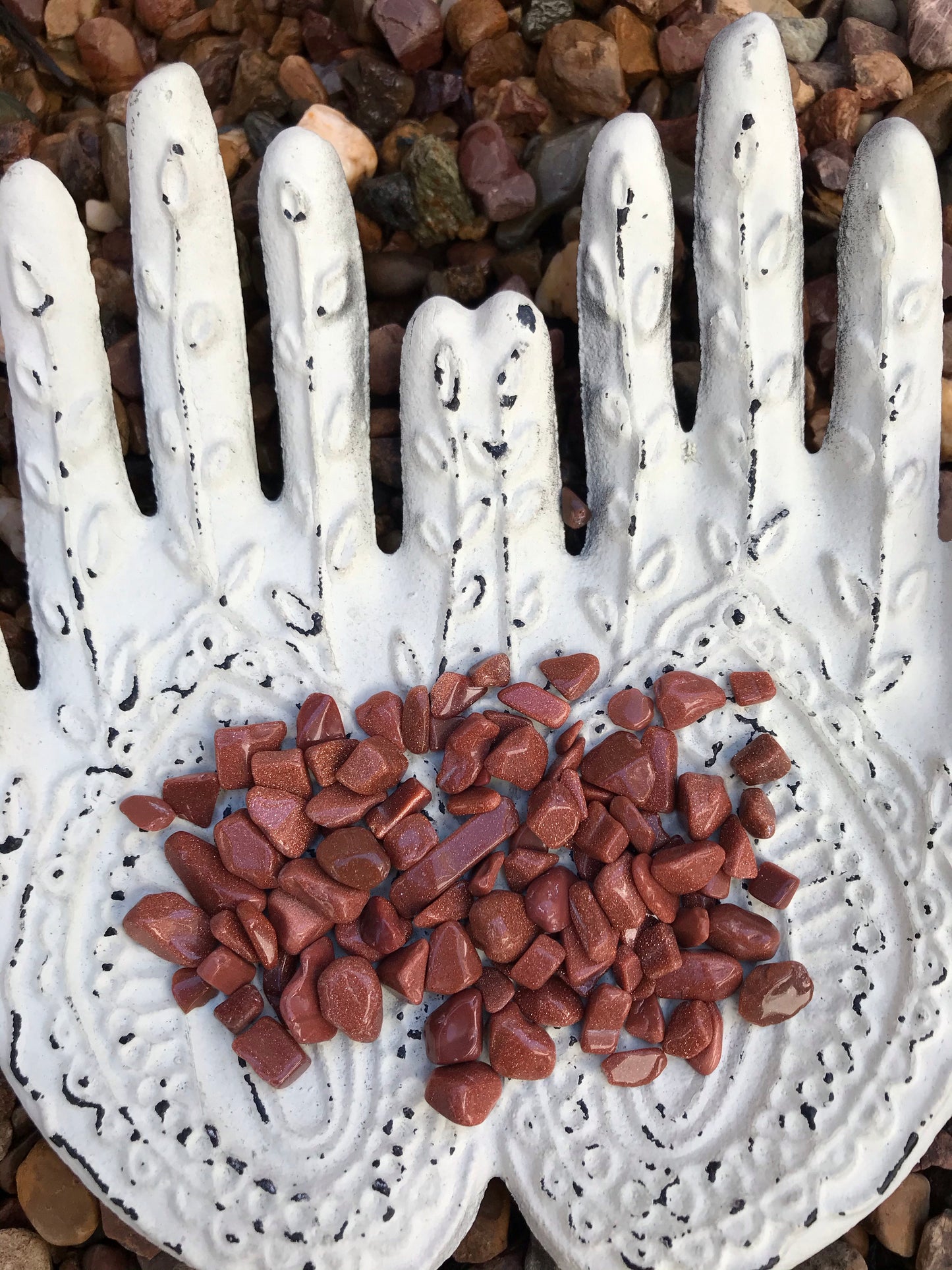 Goldstone Chips ~ 100gms Pouch