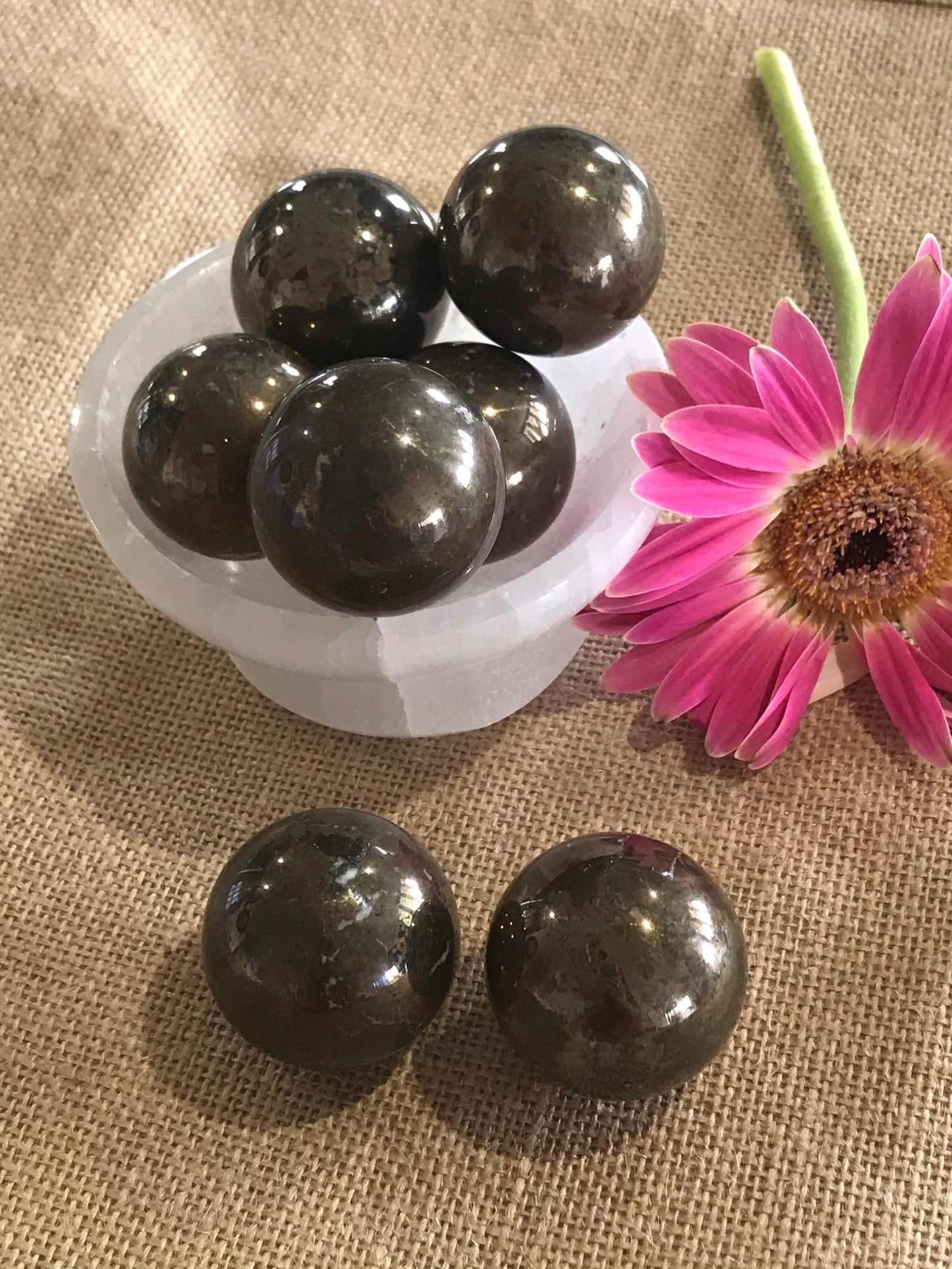 Intuitively Chosen ~ Pyrite Sphere
