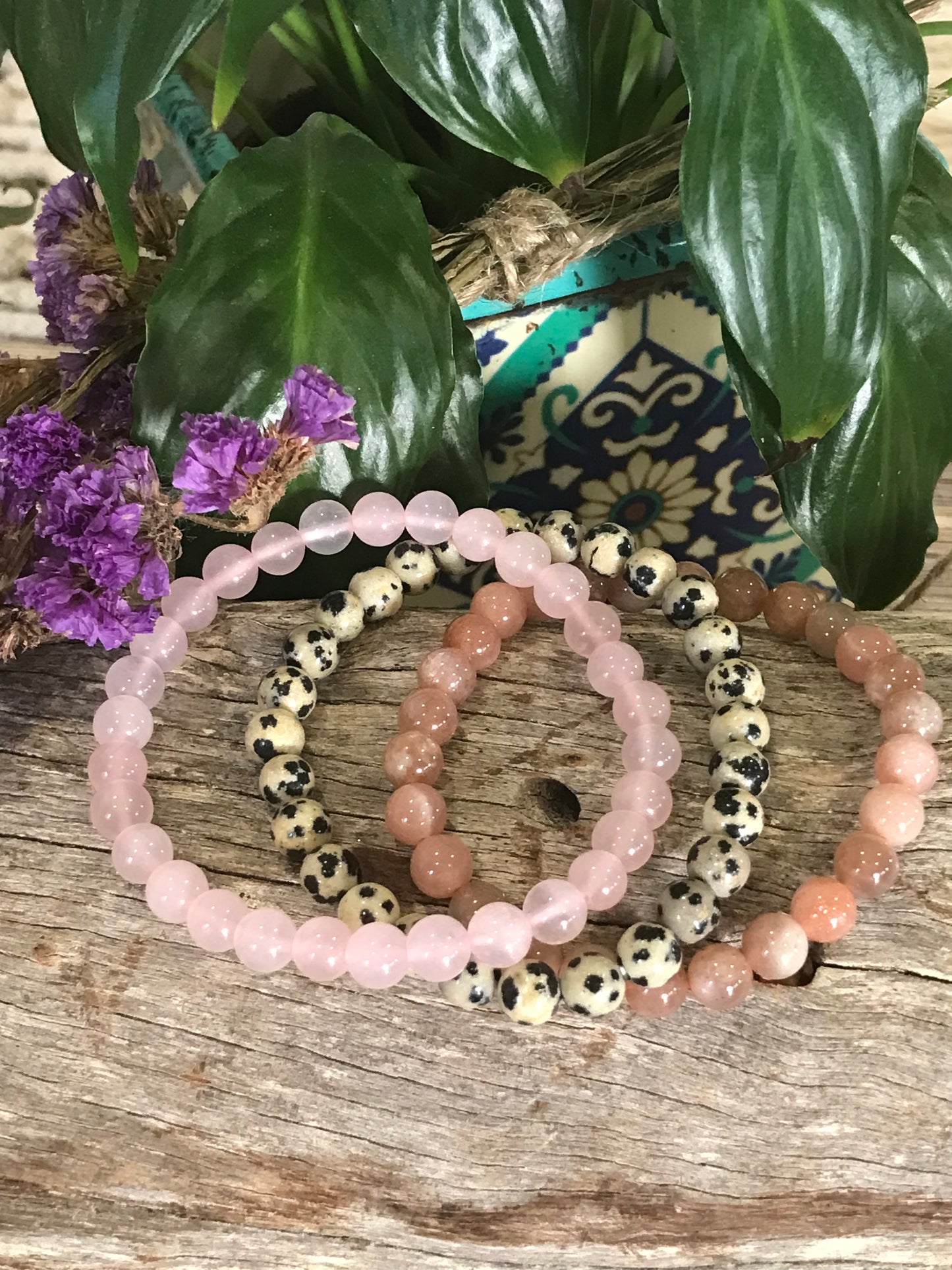COLLECTION ~ INSOMNIA /SWEET DREAMS Healing Bracelets Set of 3©️